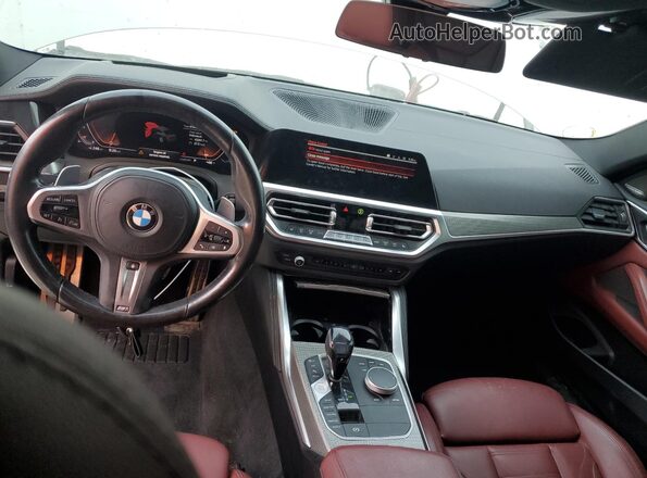 WBA73AP08MCF80779 2021 BMW 4 SERIES White Dashboard view