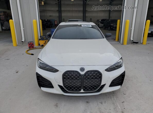 WBA73AP08MCF80779 2021 BMW 4 SERIES White Front view