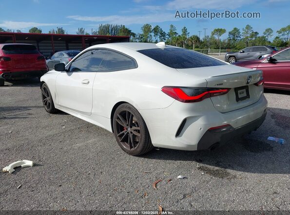 WBA73AP0XNCK00405 2022 BMW 4 SERIES Белый Задняя левая четверть