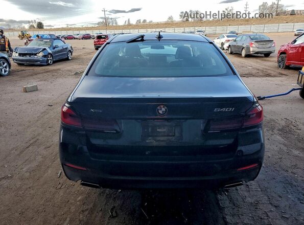 WBA73BJ03PWY01865 2023 BMW 5 SERIES Charcoal უკანა ხედი