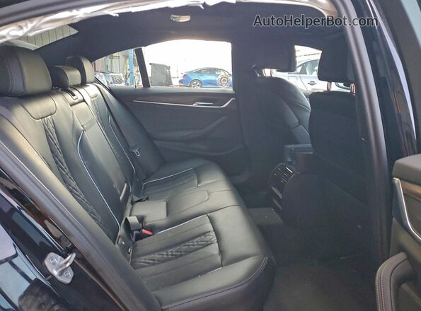 WBA73BJ03PWY01865 2023 BMW 5 SERIES Charcoal უკანა სავარძლების ხედი