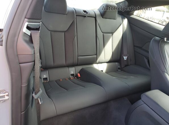 WBA73DA08TCV51014 2026 BMW M4 Gray Rear seats view