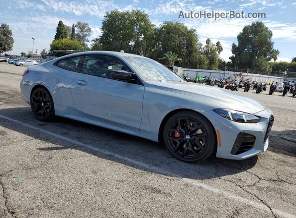 WBA73DA08TCV51014 2026 BMW M4 Gray Front right