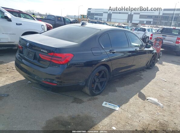 WBA7E2C35HG740869 2017 BMW 7 SERIES Black Հետևի աջ