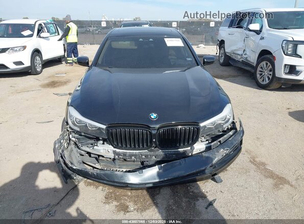 WBA7E2C35HG740869 2017 BMW 7 SERIES Black Առջևի վահանակի տեսք