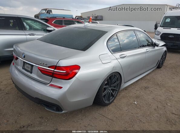 WBA7E2C38HG740560 2017 BMW 7 SERIES Silver უკანა მარჯვენა