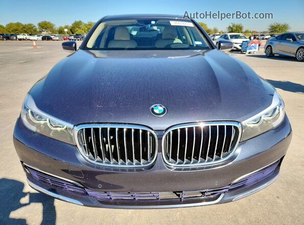 WBA7E2C51GG504638 2016 BMW 7 SERIES Blue Դիմացի տեսք