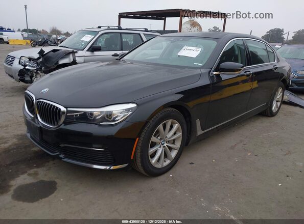 WBA7E2C51KB216544 2019 BMW 7 SERIES Black Vista tres cuartos delantera izquierda