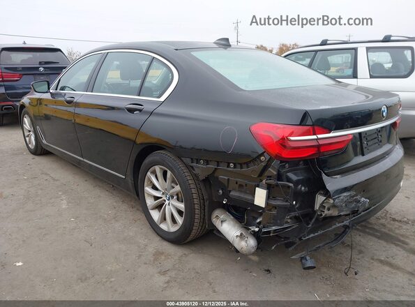 WBA7E2C51KB216544 2019 BMW 7 SERIES Black Trasero izquierdo