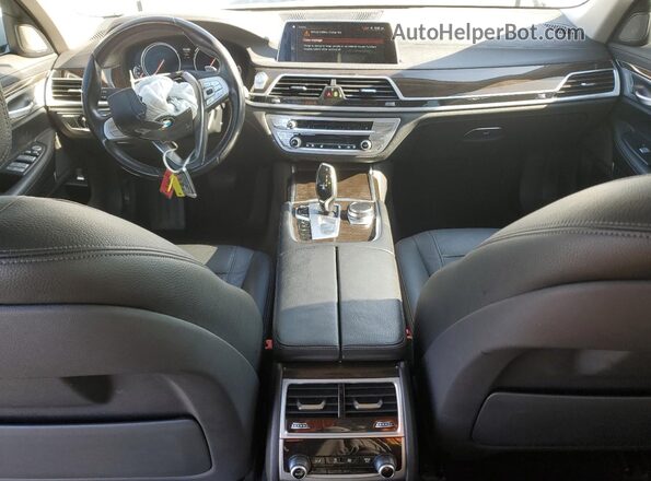 WBA7E2C54KB454310 2019 BMW 7 SERIES Белый Вид панели приборов
