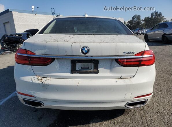 WBA7E2C54KB454310 2019 BMW 7 SERIES Белый Вид сзади
