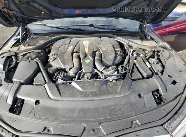 WBA7F2C50JG423957 2018 BMW 7 SERIES Blue უკანა სალონის ხედი