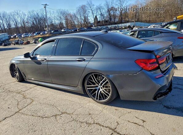 WBA7F2C57JG424586 2018 BMW 7 SERIES Charcoal უკანა მარცხენა