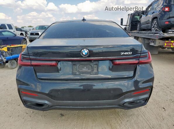 WBA7T2C01MCF63527 2021 BMW 7 SERIES Black უკანა ხედი