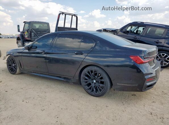 WBA7T2C01MCF63527 2021 BMW 7 SERIES Black უკანა მარცხენა