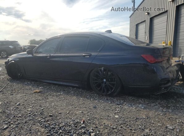 WBA7T2C09MCE59044 2021 BMW 7 SERIES Black Задня ліва чверть
