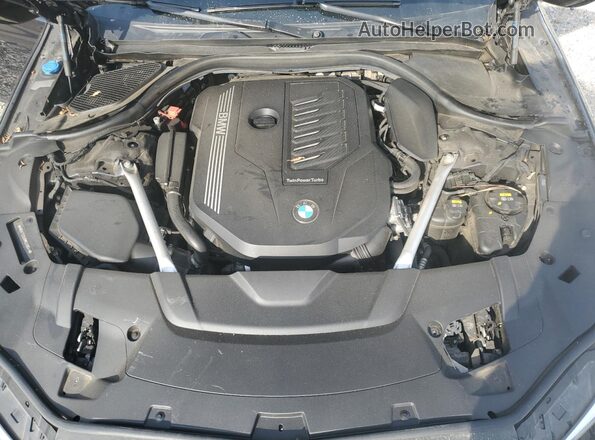 WBA7T2C09MCE59044 2021 BMW 7 SERIES Black Вид задньої частини салону