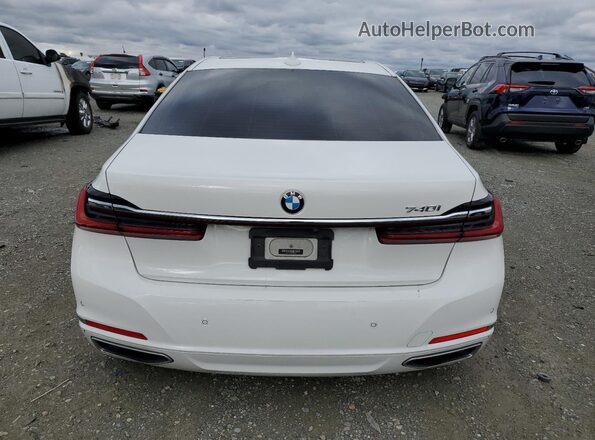 WBA7T2C09NCG91161 2022 BMW 7 SERIES White Widok z tyłu