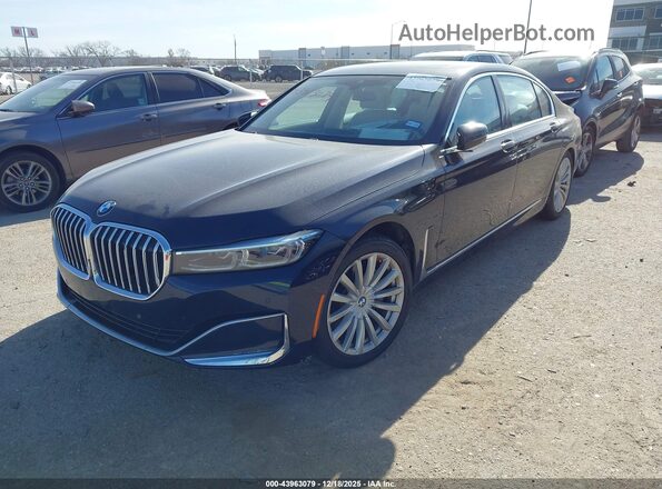 WBA7T4C01LCD08306 2020 BMW 7 SERIES Black Przód lewy