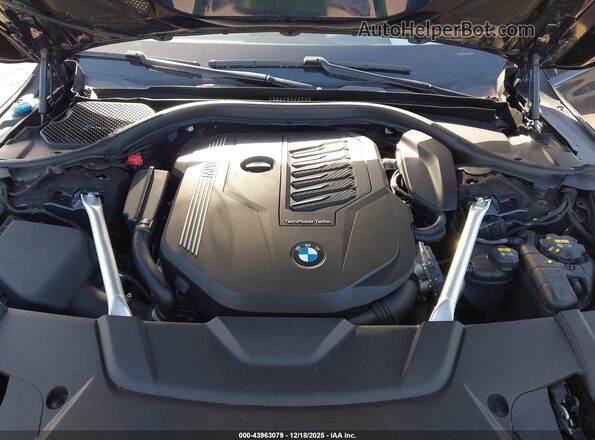 WBA7T4C01LCD08306 2020 BMW 7 SERIES Black Widok z tyłu