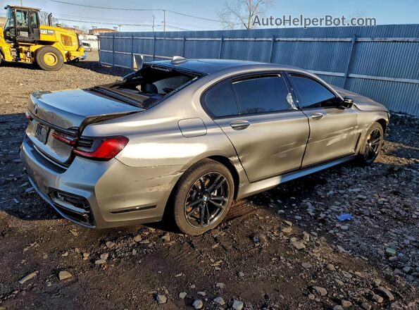 WBA7T4C08LCD06262 2020 BMW 7 SERIES Gray Tył prawy