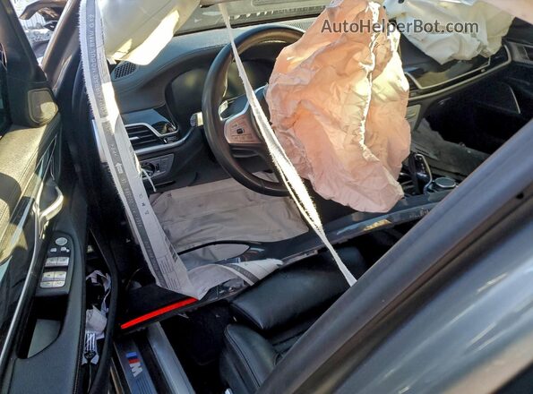 WBA7T4C08LCD06262 2020 BMW 7 SERIES Gray Widok deski rozdzielczej