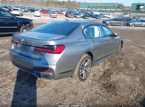 WBA7T4C08LCD35616 2020 BMW 7 SERIES Pewter Задняя правая четверть