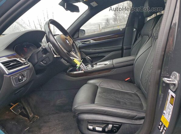 WBA7U2C00NCK70133 2022 BMW 7 SERIES Серый Вид салона спереди
