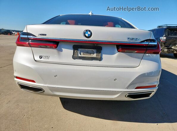 WBA7U2C01MCF23431 2021 BMW 7 SERIES White Rear view