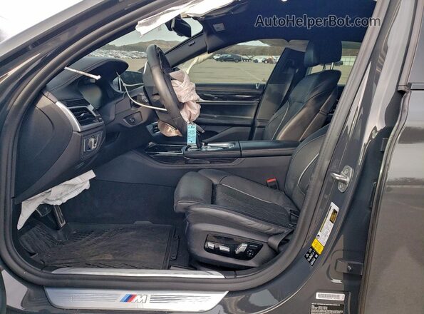 WBA7U2C03NCH46779 2022 BMW 7 SERIES Charcoal Vista interior delantera
