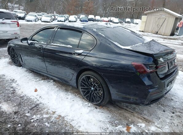 WBA7U2C04MCF88659 2021 BMW 7 SERIES Black უკანა მარცხენა