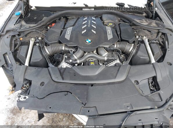 WBA7U2C04MCF88659 2021 BMW 7 SERIES Black უკანა ხედი