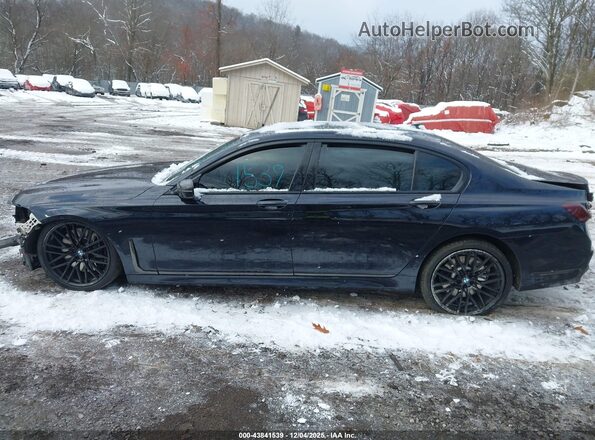 WBA7U2C04MCF88659 2021 BMW 7 SERIES Black სალონის 360-გრადუსიანი ხედი
