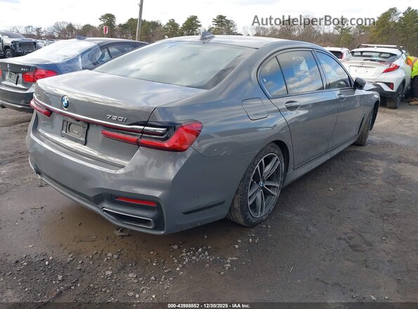 WBA7U2C07LGJ59780 2020 BMW 7 SERIES Gray Հետևի աջ