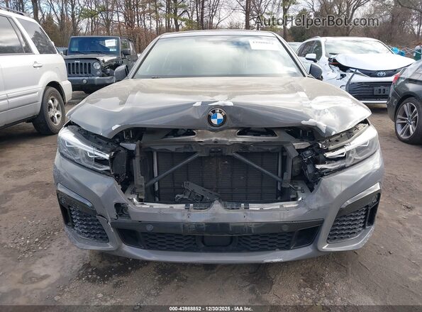 WBA7U2C07LGJ59780 2020 BMW 7 SERIES Gray Սարքավորումների վահանակի տեսք