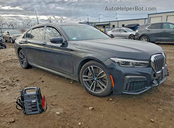 WBA7U2C08LGJ59318 2020 BMW 7 SERIES Черный Передняя правая четверть