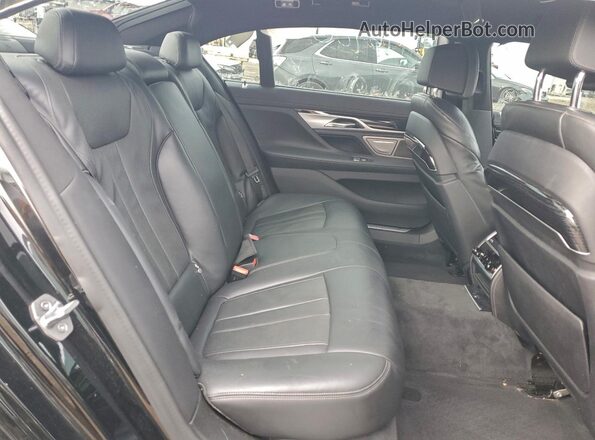 WBA7U2C08LGJ59318 2020 BMW 7 SERIES Черный Вид задних сидений