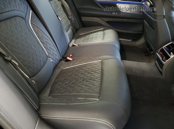 WBA7U2C11LCD06260 2020 BMW ALPINA Black Rear seats view