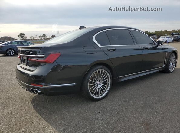 WBA7U2C11MCE73171 2021 BMW ALPINA Черный Задняя правая четверть
