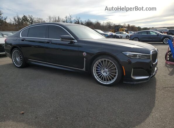 WBA7U2C11MCE73171 2021 BMW ALPINA Черный Передняя правая четверть