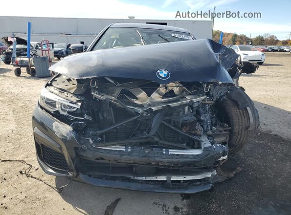WBA7W4C06NCH79992 2022 BMW 7 SERIES Black Դիմացի տեսք