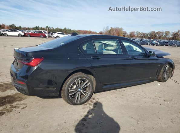 WBA7W4C06NCH79992 2022 BMW 7 SERIES Black Հետևի աջ