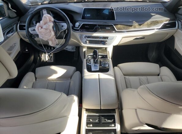 WBA7W4C06NCH79992 2022 BMW 7 SERIES Black Առջևի վահանակի տեսք