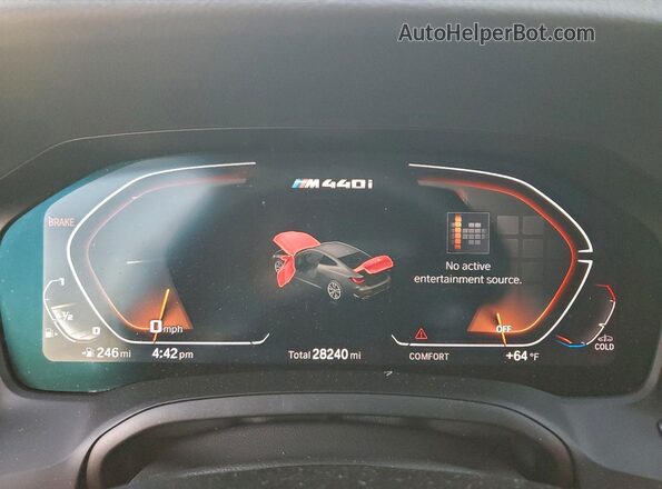 WBA83AP05PCM06285 2023 BMW M4 Black 