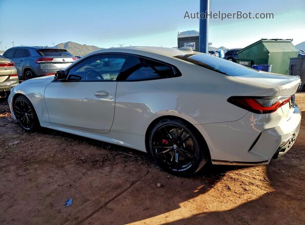 WBA83AP08NCK03503 2022 BMW M4 White Rear left