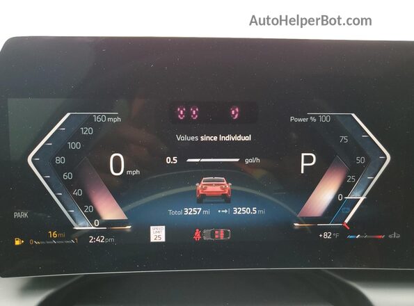 WBA83GG00T7T04057 2026 BMW 2 SERIES Red Սարքավորումների վահանակի տեսք