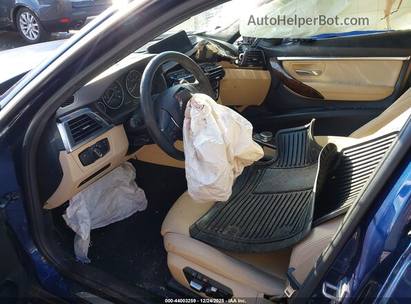 WBA8D9C5XJEM32793 2018 BMW 3 SERIES Blue წინა სალონის ხედი