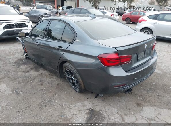 WBA8E1C59JA756260 2018 BMW 3 SERIES Black Rear left