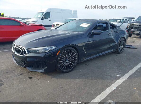 WBAAE2C03LCE58065 2020 BMW 8 SERIES Dark Blue წინა მარცხენა ხედი სამი მეოთხედიდან