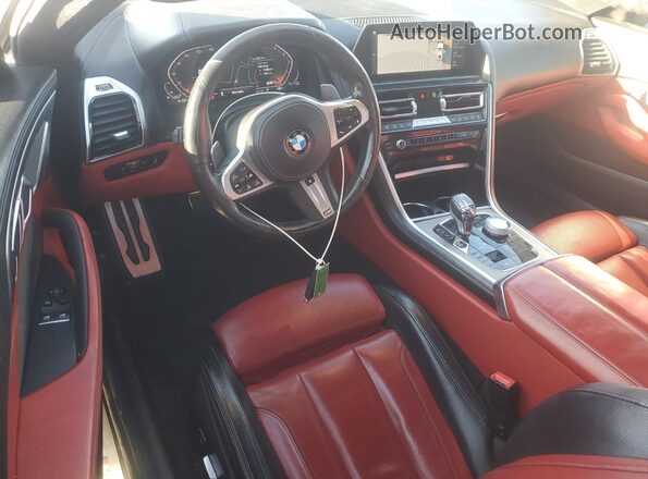 WBAAE2C05NCG81632 2022 BMW 8 SERIES Белый Вид панели приборов